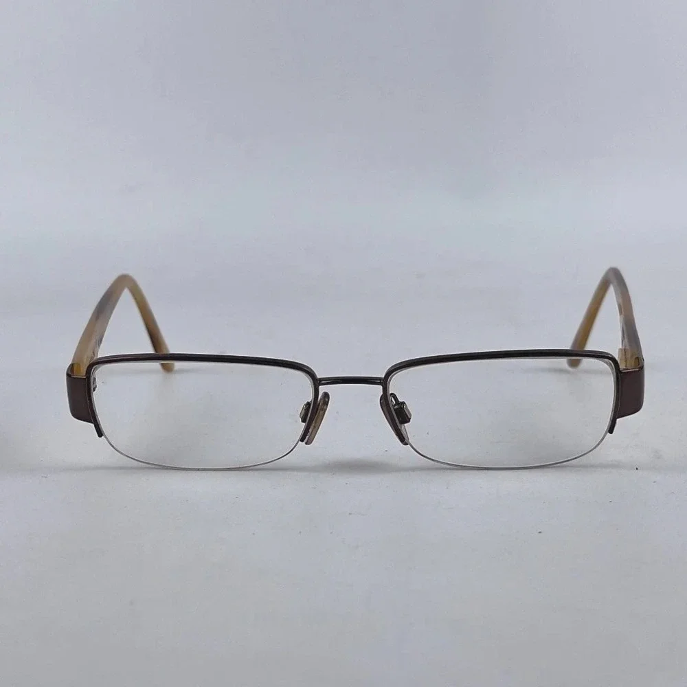 Ralph Lauren RL‎ 5034 9013 Women's Eyeglasses Frame Brown Half Rim 50-16-135mm